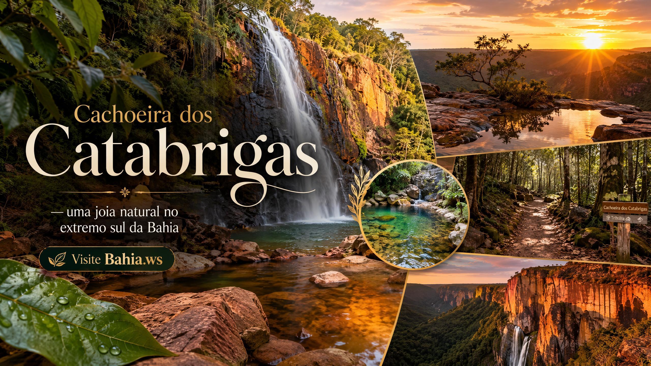 Cachoeira dos Catabrigas — uma joia natural no extremo sul da Bahia
